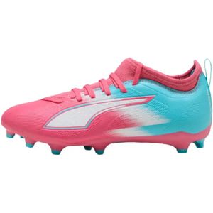 PUMA - ULTRA 6 MATCH RE-CHARGE FG/AG - Voetbalschoenen - Blauw/Roze