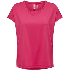 Only play aubree loose fit t-shirt in de kleur roze.