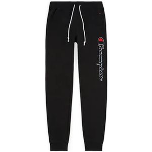 Champion rib cuff joggingbroek in de kleur zwart.