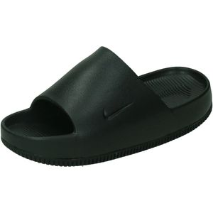 Nike calm womens slides in de kleur zwart.