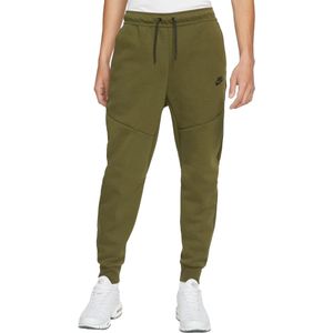 Nike tech fleece joggingbroek in de kleur groen.