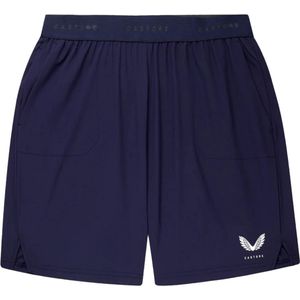 Castore Merke Lastiek Short Polyester Heren Blauwe Sportshorts