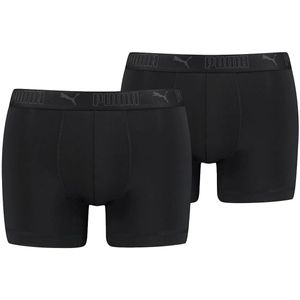 Puma sport microfiber boxer 2-pack in de kleur zwart.