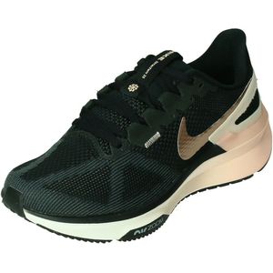 Nike nike structure 25 womens road in de kleur zwart.