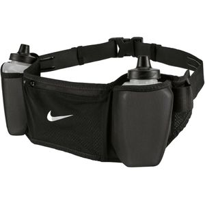 Nike - Flex Stride DBL Bottle Belt - Heuptas - Unisex - 2 Flacons van 12oz/350ml