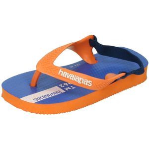 Havaianas baby logomania in de kleur oranje.