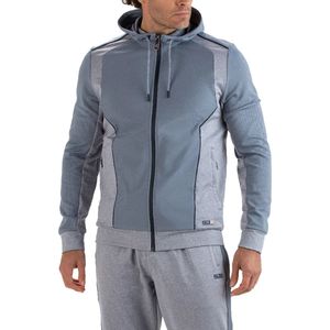 Sjeng sports izaro trainingsjack in de kleur grijs.