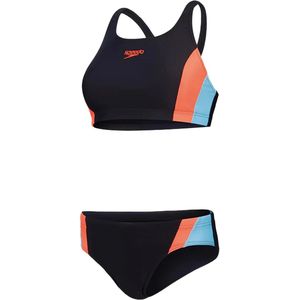 Speedo eco colourblock splice 2p 2.0 in de kleur diverse kleuren.