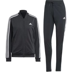 Adidas essentials 3-stripes trainingspak in de kleur zwart.