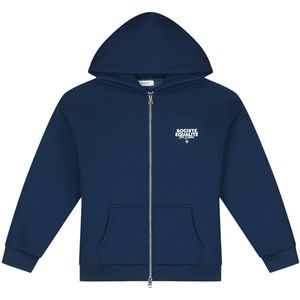 Equalitã© societe - Oversized Full Zip Hoodie - Marine