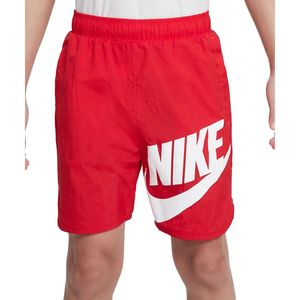 Nike sportswear woven short in de kleur rood.