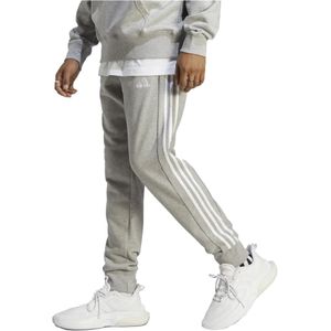 adidas Sportswear Essentials French Terry Tapered Cuff 3-Stripes Broek - Heren - Grijs- XL