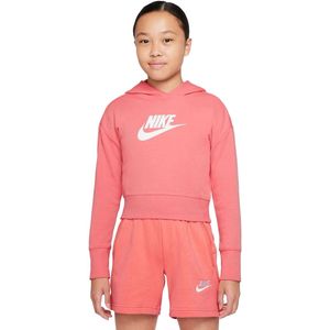 Nike sportswear club hoodie in de kleur roze.