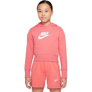 Nike sportswear club hoodie in de kleur roze.