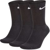Nike 3-pack everyday cushion crew sokken in de kleur zwart.