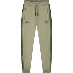 Malelions sport warming up trainingsbroek in de kleur groen.