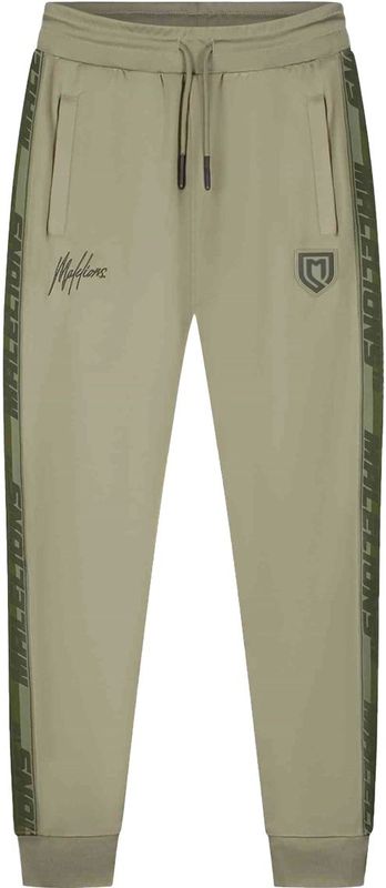 Malelions sport warming up trainingsbroek in de kleur groen.