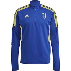 Juventus condivo trainingstop in de kleur blauw.