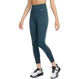 Nike therma-fit one 7/8-legging in de kleur groen.
