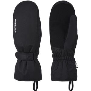 Icepeak haysburg wanten in de kleur zwart.