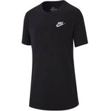 Nike sportswear embered futura t-shirt in de kleur zwart.