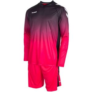 Hummel unity keeper set in de kleur zwart/roze.