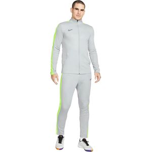 Nike dri-fit academy global trainingspak in de kleur grijs.