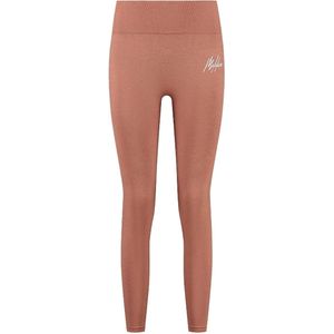 Malelions sport seamless legging in de kleur rood.