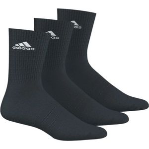 Adidas 3-stripes performance korte sokken in de kleur zwart.