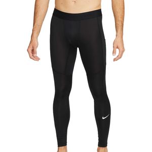 Nike pro dri-fit tights in de kleur zwart.