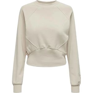 Only play joe short crew sweater in de kleur ecru.