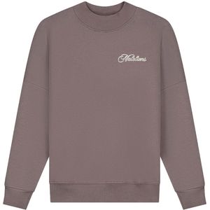 Malelions - Women Kylie - Sweater - Stone Brown - Oversized Design