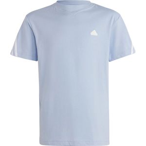Adidas future icons 3-stripes t-shirt in de kleur blauw.