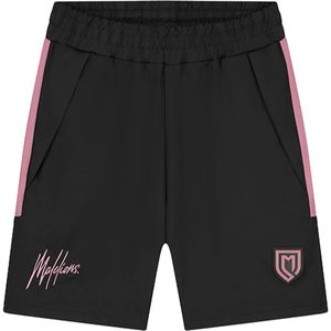 Malelions sport fielder short in de kleur zwart.