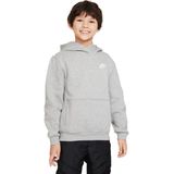 Nike sportswear club fleece hoodie in de kleur grijs.