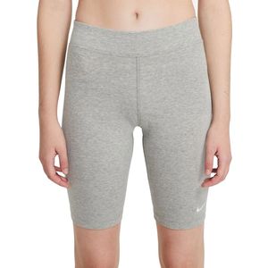 Nike sportswear essential bikershort in de kleur grijs.