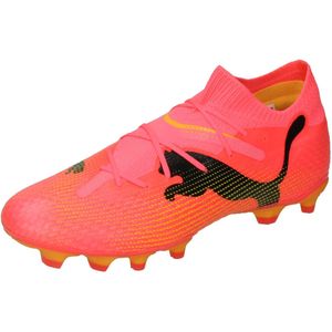 Puma future 7 pro fg/ag in de kleur oranje.