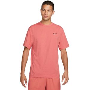 Nike hyverse dri-fit uv t-shirt in de kleur roze.