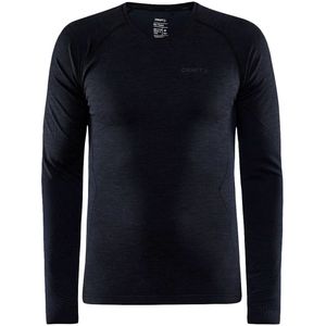 Craft core dry active comfort shirt in de kleur zwart.