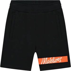 Malelions captain short 2.0 in de kleur zwart.