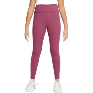 Nike - Dri-Fit Tights - Lange Trainingslegging - Rood - Voor Meisjes