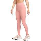 Nike one mid-rise legging in de kleur roze.