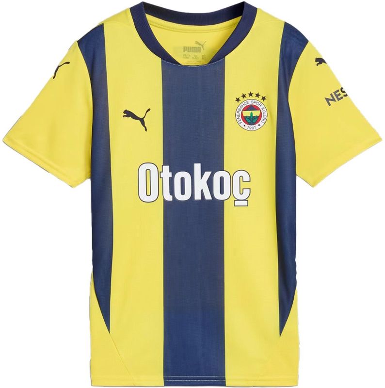 Fenerbahã§e home jersey replica in de kleur geel.