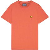 Lyle & scott martin t-shirt in de kleur oranje.