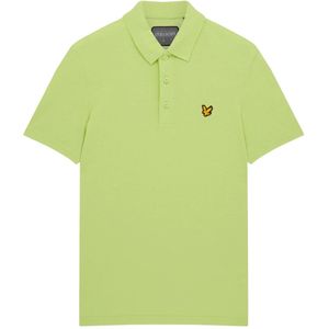 Lyle & scott sports polo in de kleur groen.