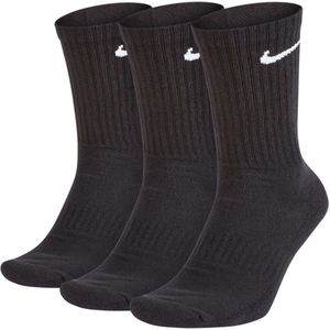 Nike 3-pack everyday cushion crew sokken in de kleur zwart.