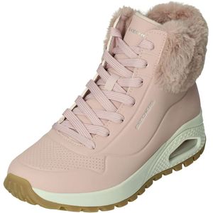 Skechers uno rugged-fall air in de kleur roze.