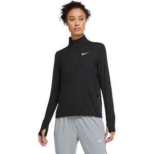 Nike element 1/2-zip top in de kleur zwart.