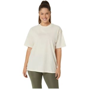 Asics logo tee in de kleur ecru.