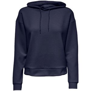 Only play lounge hoodie in de kleur marine.